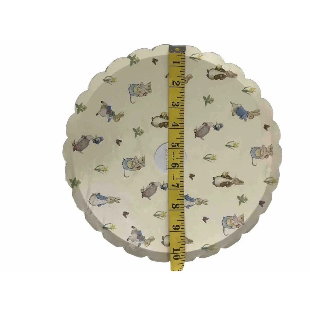 Peter Rabbit Paper PLATES Easter Holiday Pack Of 16 One Size Multicolor